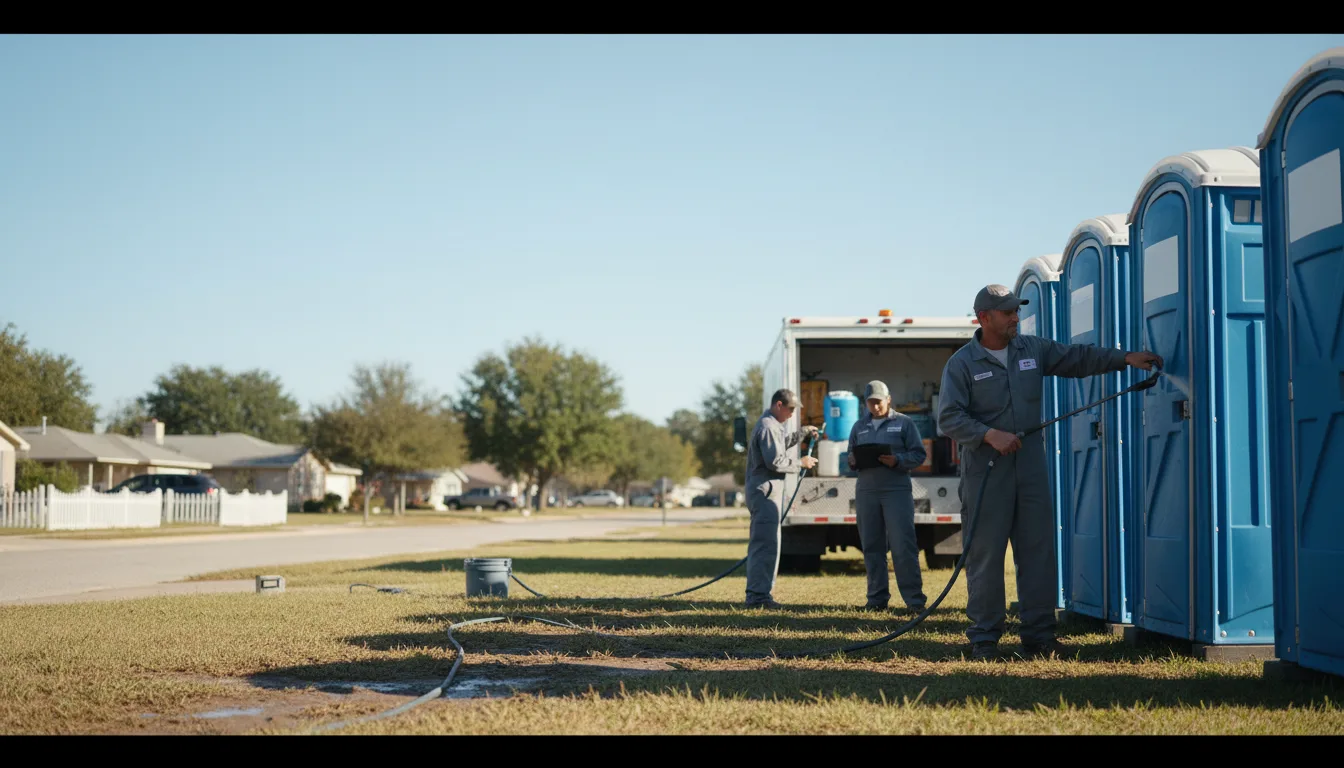 Long-Term Portable Toilet Rental in Galion, OH near me